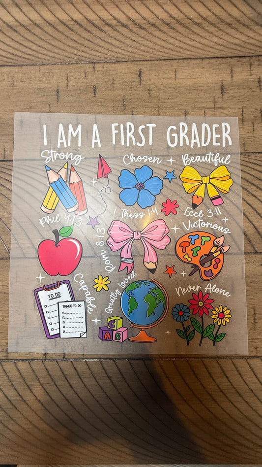 I am a First Grader