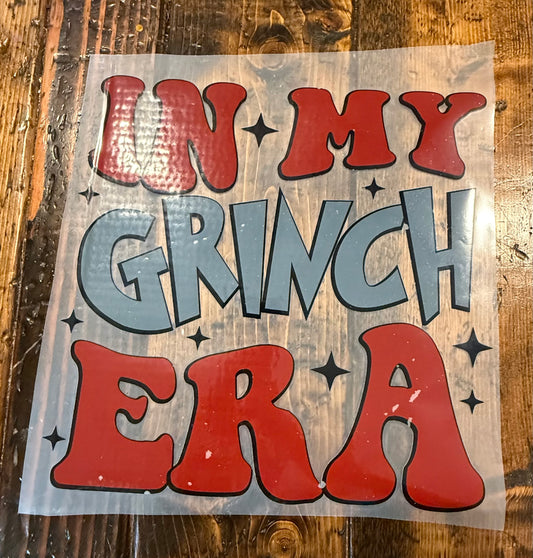 In my grinch era