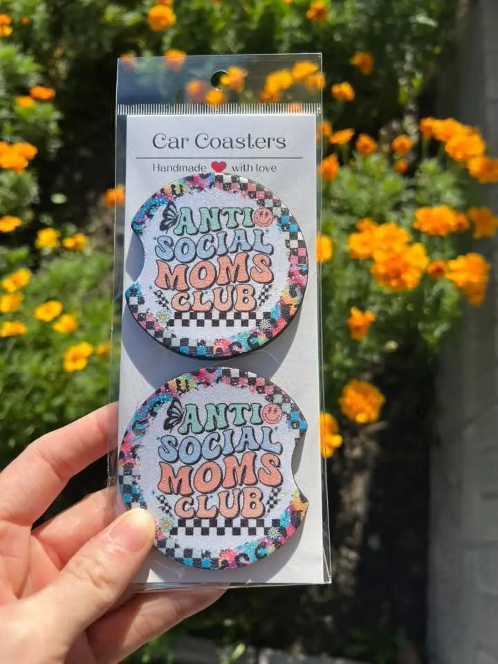 Car Coasters- choose your design. K's Krafty Barn