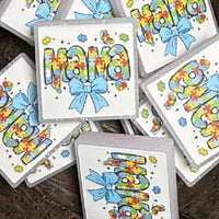 Silicone Focal Bead-Puzzle Mama