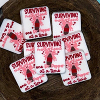 EXCLUSIVE Silicone Focal Bead- Surviving Motherhood One DP At A Time