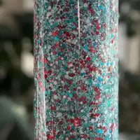 20oz Snow globe Custom UV DTF Wrapped Tumbler with OUT Handle K's Krafty Barn