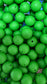 Wholesale 15mm Solid Silicone Beads- Kelly Green