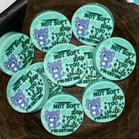 EXCLUSIVE Silicone Focal Bead- I’m Sensitive Not Soft Kitty