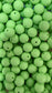 Wholesale 15mm Solid Silicone Beads- Mint