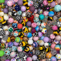 15mm PRINTED Silicone Beads- Random MIX K's Krafty Barn