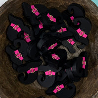 Halloween Silicone Focal Bead- Witches hat