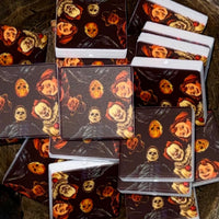 Halloween Silicone Focal Bead-            Slasher Icons