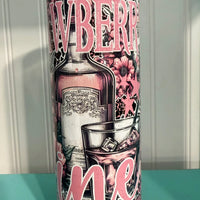 Strawberry Wine 20oz Insulated K's Krafty Barn