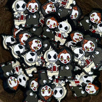 Halloween Silicone Focal Bead-Nightmare Meets Penny