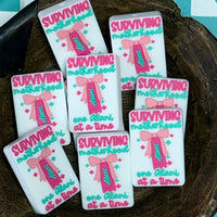 EXCLUSIVE Silicone Focal Bead- Surviving Motherhood One Alaniii At A Time
