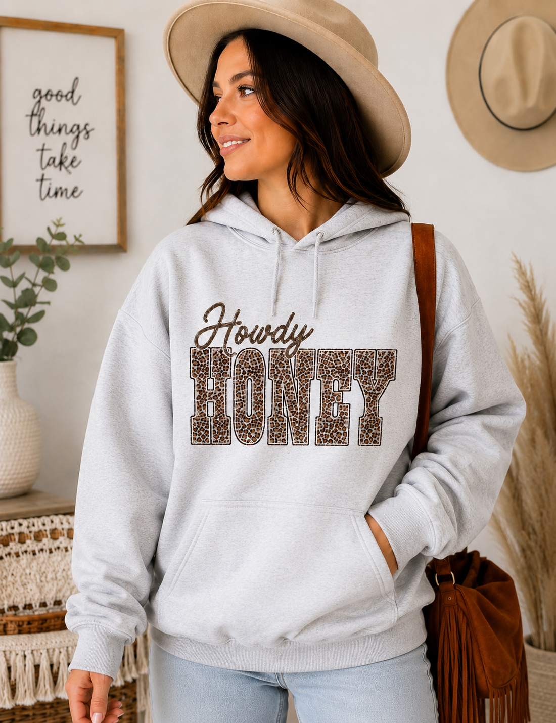 Howdy Honey Graphic Hoodie K's Krafty Barn