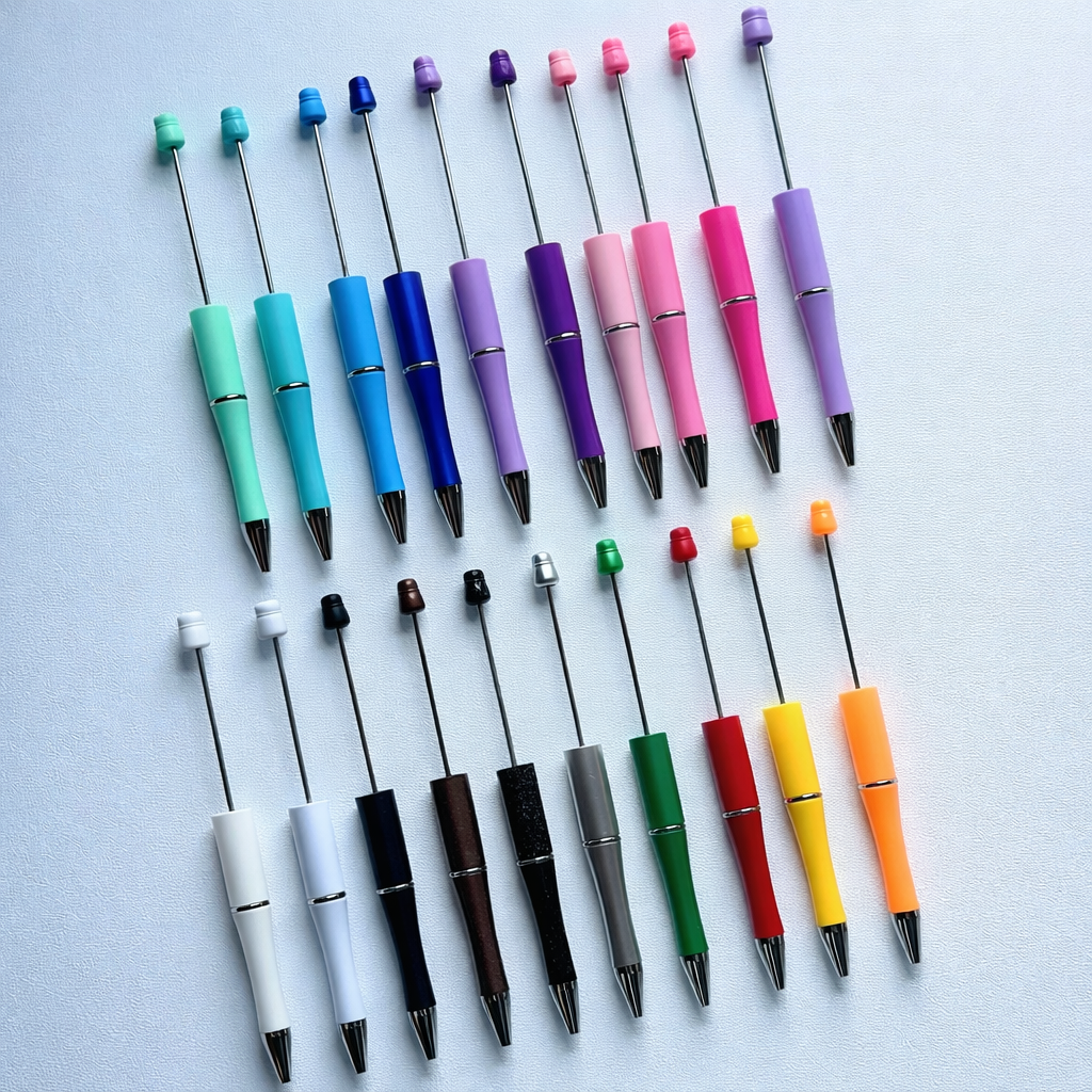 Wholesale Solid Color Beadable Pens