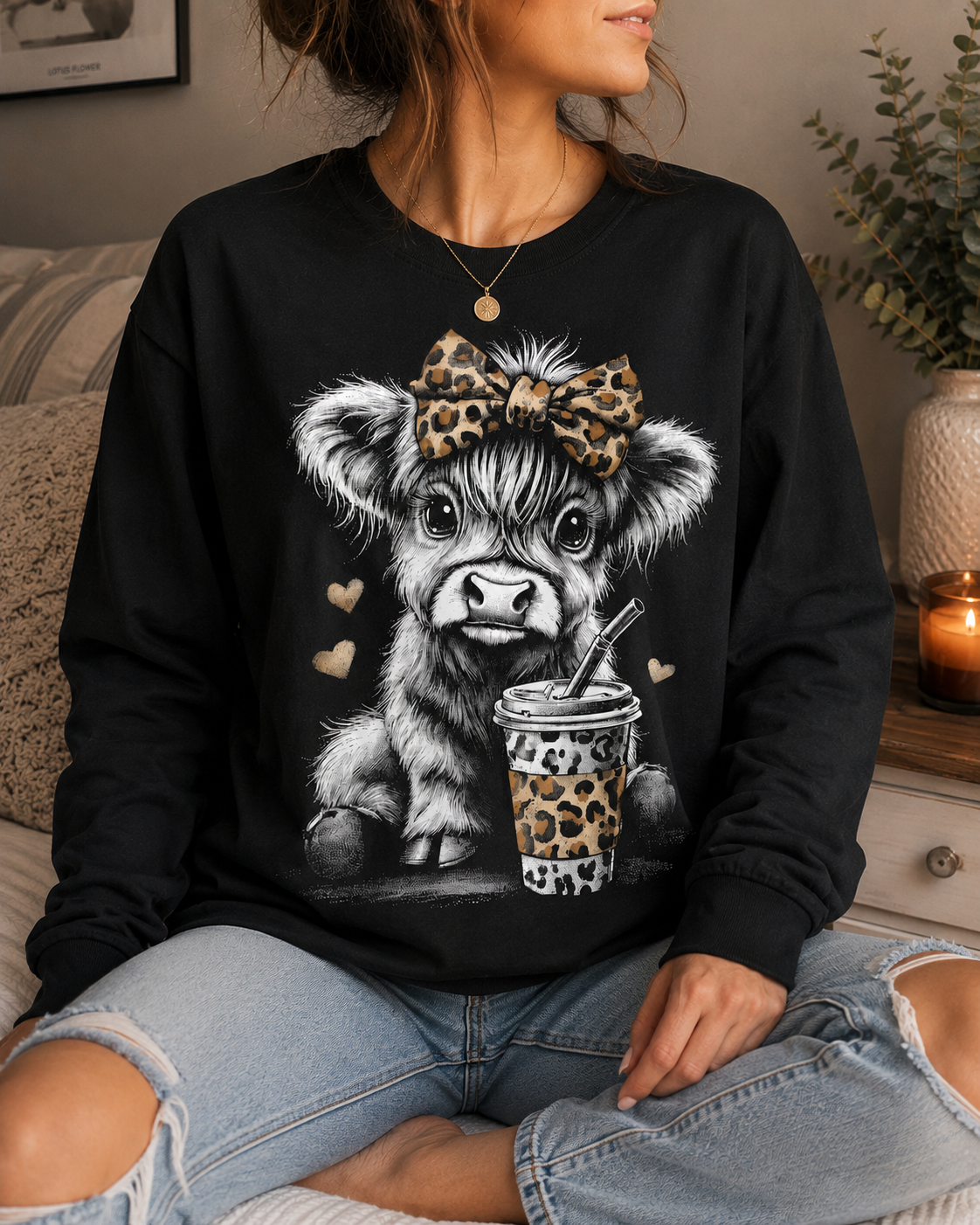 Leopard Highland Long Sleeve