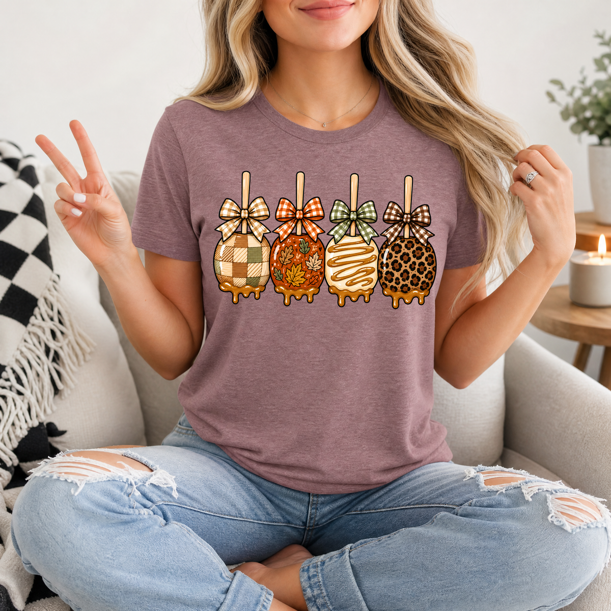 Fall Apples Premium Graphic Tee