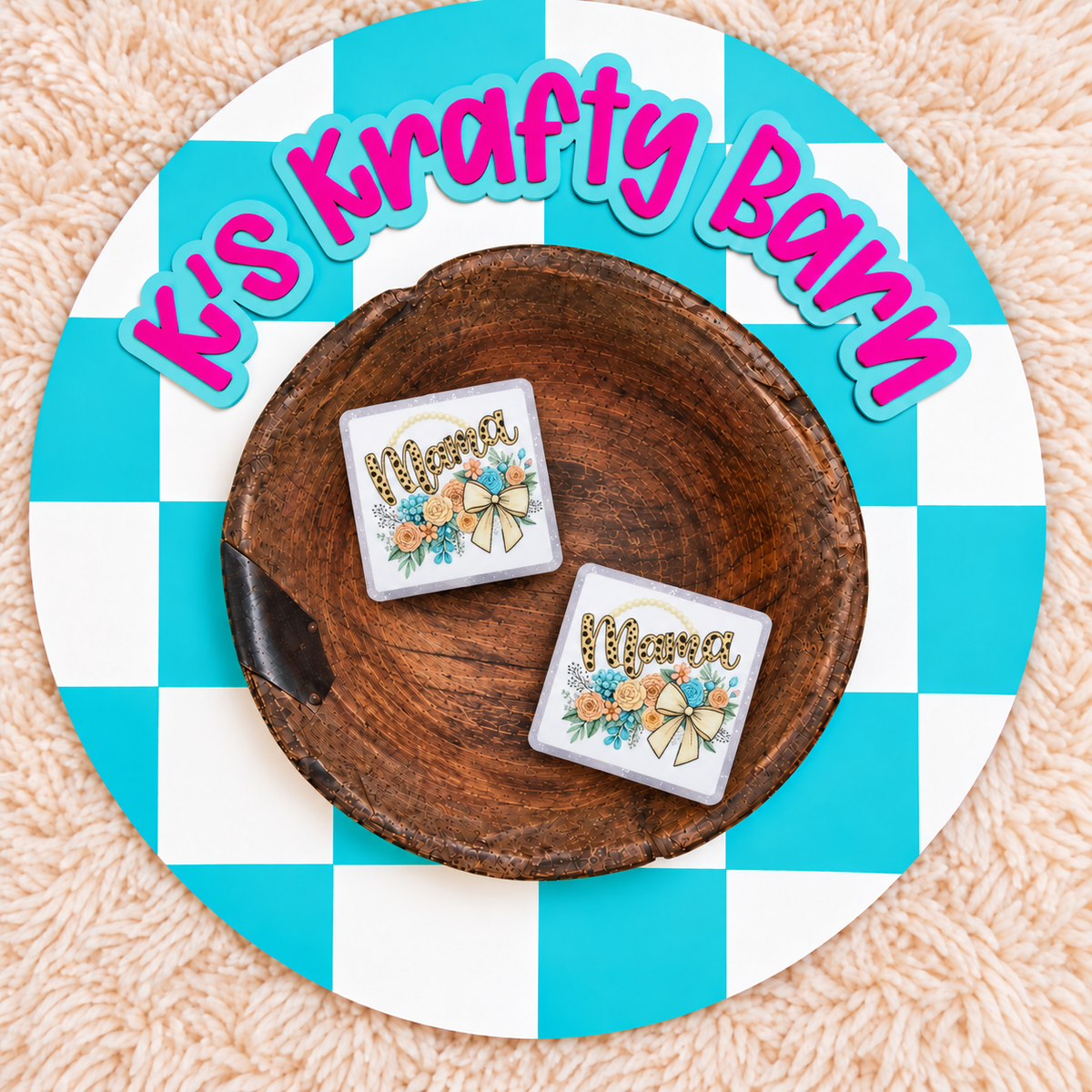 Boho Mama Silicone Focal Bead