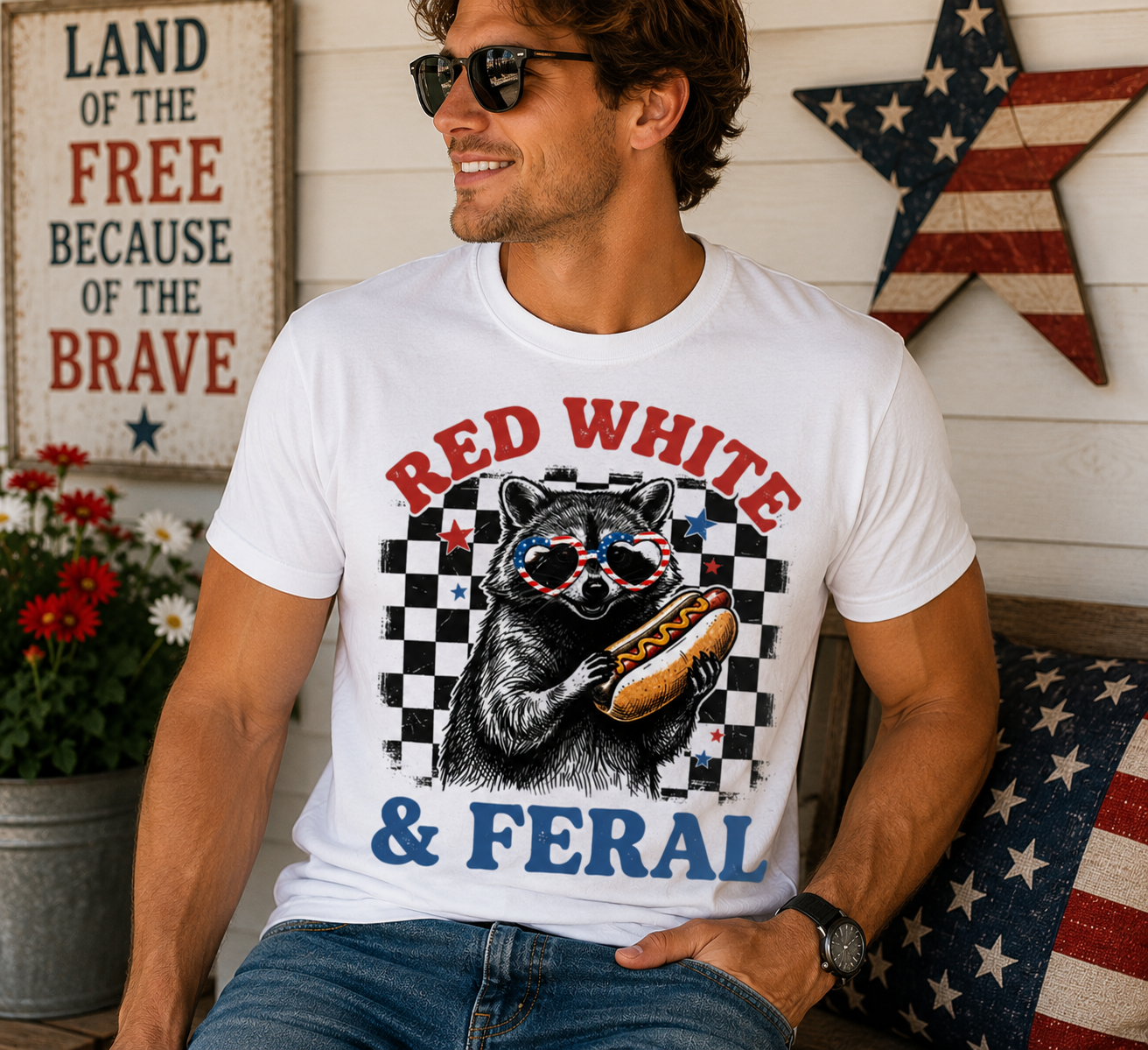 Red, White, and Feral Men