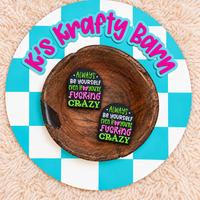 Always Be Yourself Even If You’re Fkin Crazy Silicone Focal Bead | Exclusive