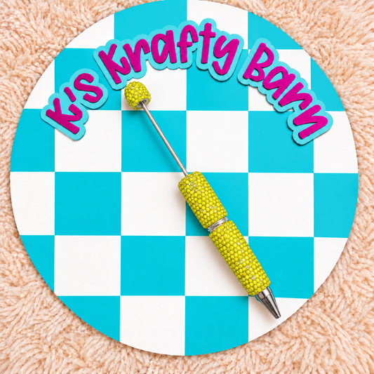 Rhinestone Beadable Pens | Super Blingy Fancy Pens