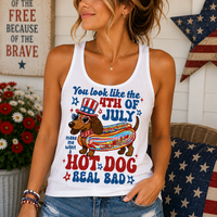 Hot Dog Real Bad Tank Top