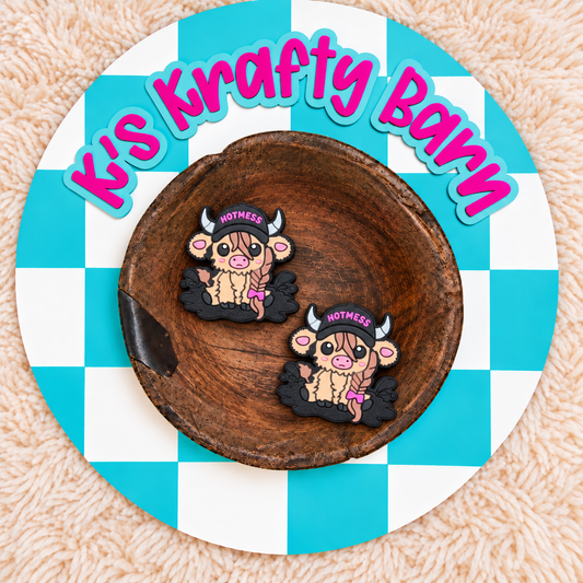 Hot Mess Highland Silicone Focal Bead | Exclusive