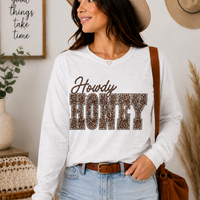 Howdy Honey Graphic Long Sleeve K's Krafty Barn
