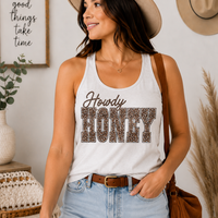Howdy Honey Graphic Tank Top K's Krafty Barn