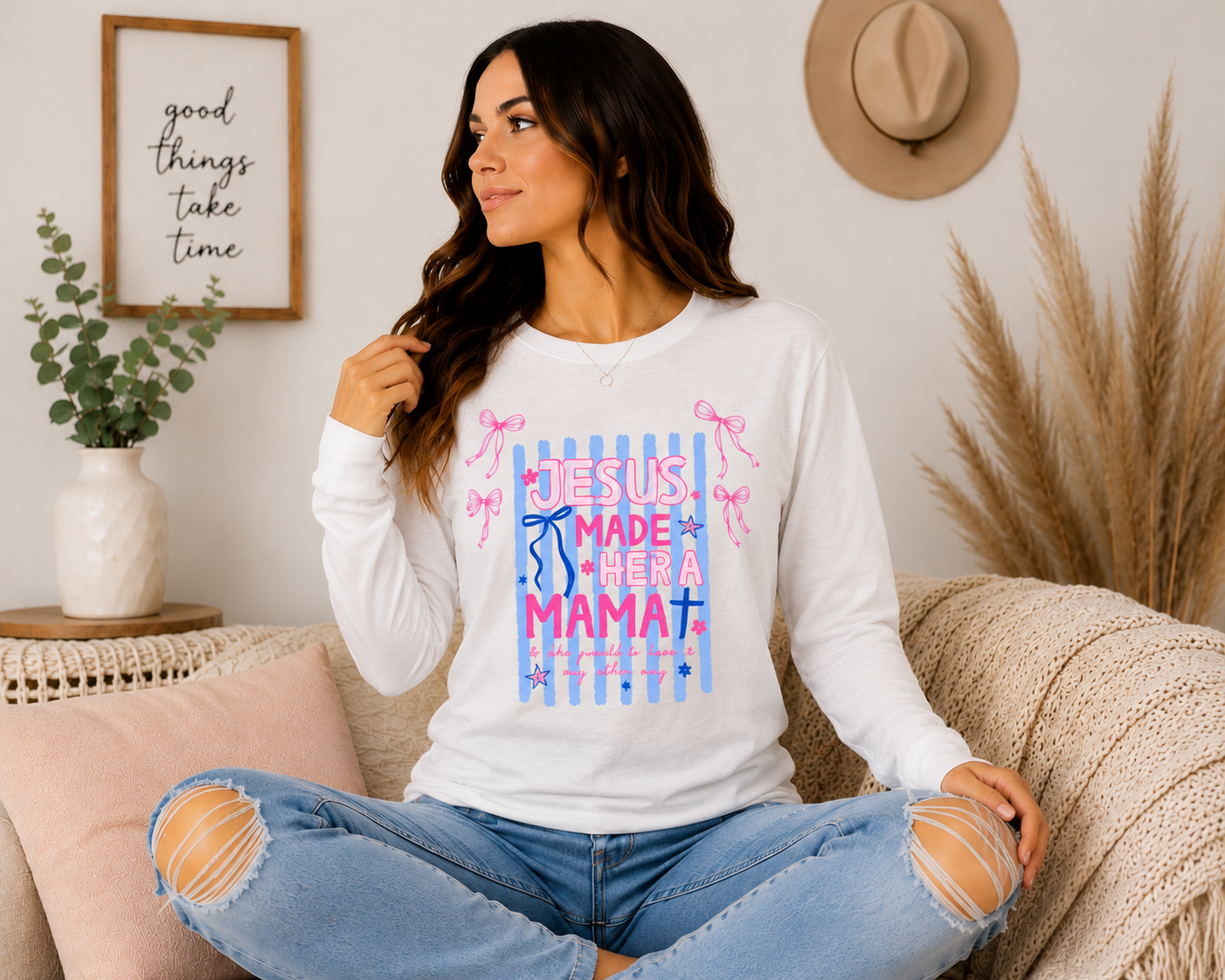 Jesus Made Her A Mama K's Krafty Barn