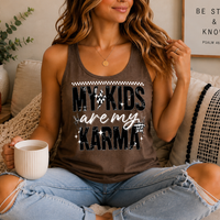 My Kids Are My Karma Tank Top K's Krafty Barn