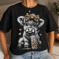 Leopard Highland Graphic Tee