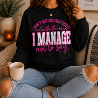 Don't Get Enough Credit Crewneck