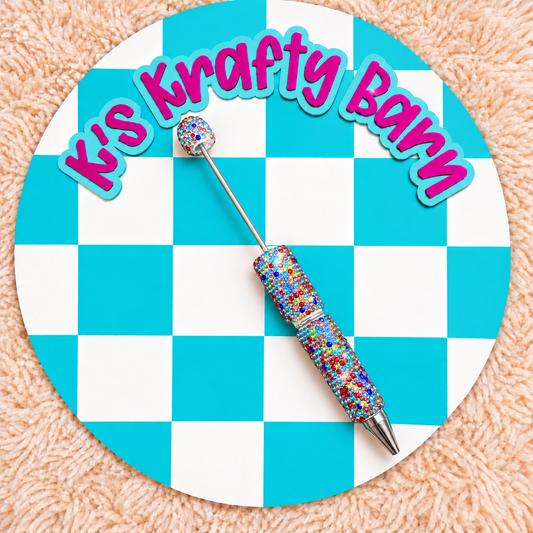 Rhinestone Beadable Pens | Super Blingy Fancy Pens