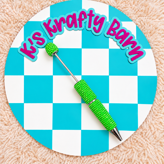 Rhinestone Beadable Pens | Super Blingy Fancy Pens