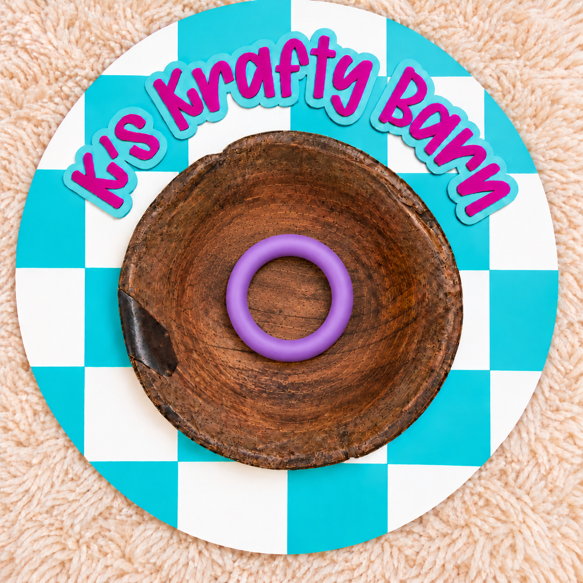 65mm Solid Color Silicone Round Rings | Color Options