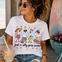 Just A Silly Goose Summer Graphic Tee