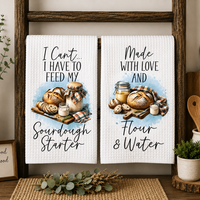 Sourdough Starter Kitchen Towel Set