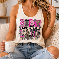 Stay In Thy Lane Tank Top K's Krafty Barn