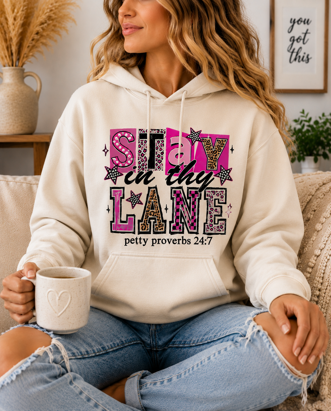 Stay In Thy Lane Hoodie K's Krafty Barn