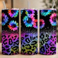 Vibrant Sunflower Sublimation Cup