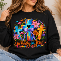 Victory In Jesus Crewneck K's Krafty Barn