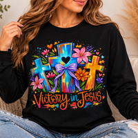 Victory In Jesus Long Sleeve K's Krafty Barn